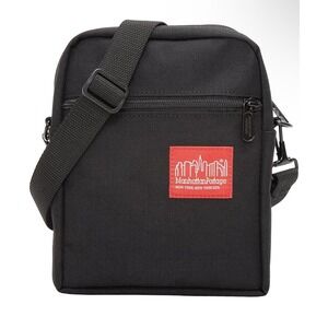 Manhattan Portage East Village Bag Canvas‎ Black City Lights Crossbody NY